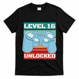Level 16 Unlocked Gaming Retro T-Shirt
