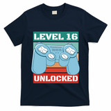 Level 16 Unlocked Gaming Retro T-Shirt