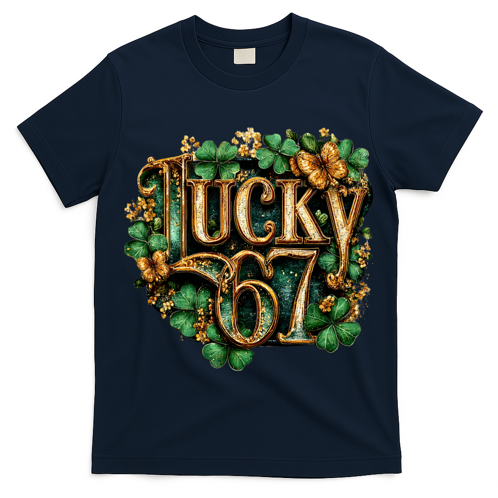 Lucky 67 St Patrick?? Day 6-7 Meme  T-Shirt