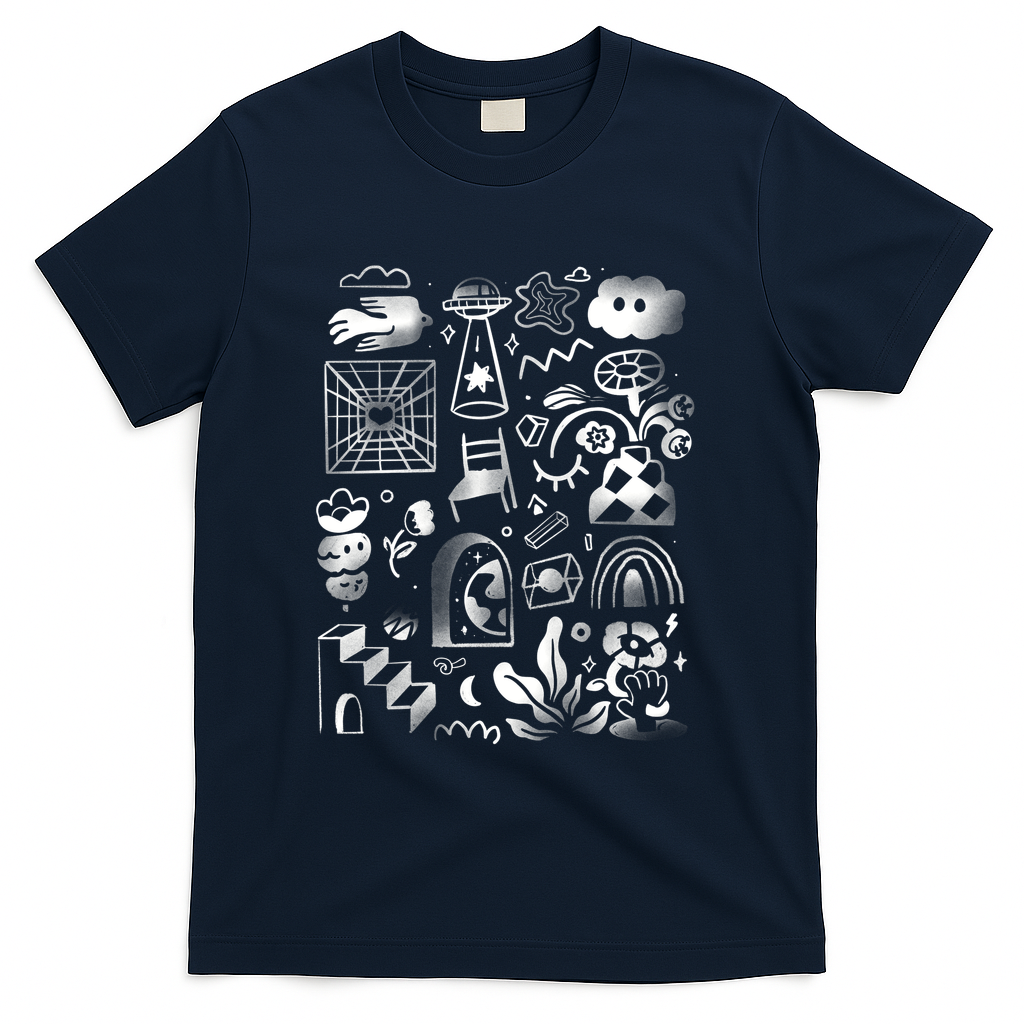 Loom and Bloom - Navy