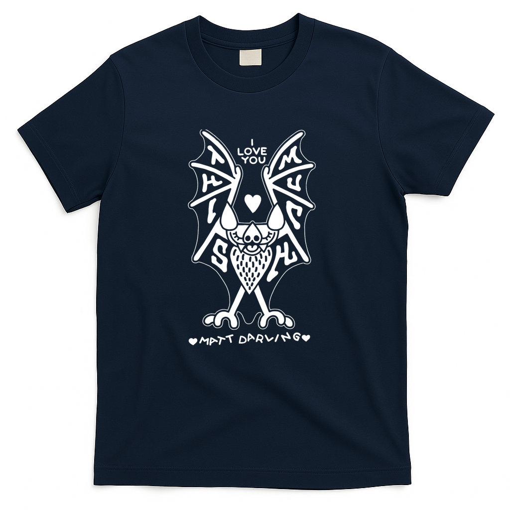 love bat - Navy