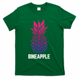 LGBTQ BiSexual Pineapple Tropical Summer Cool Pride Gifts T-Shirt - Green