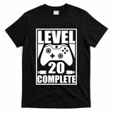 Level 20 Complete Gaming 20th Birthday T-Shirt