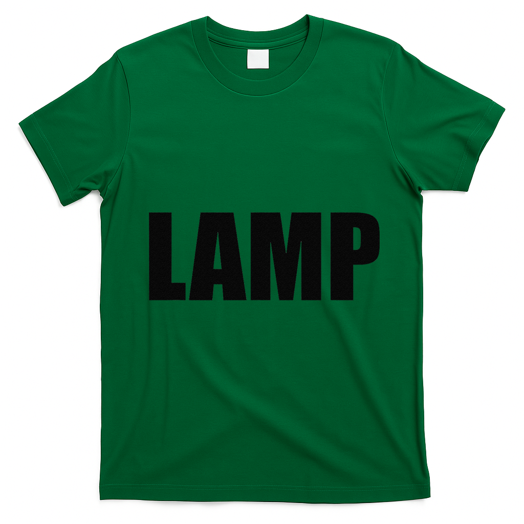 Lamp Costume Moth Meme Couple Fun Halloween Party T-Shirt - Irish Green