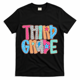 Last Day Of School Third Grade Graduation Teacher Student T-Shirt - Black