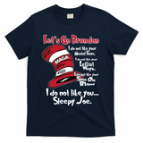 Lets Go Brandon Funny Maga T-Shirt - Navy