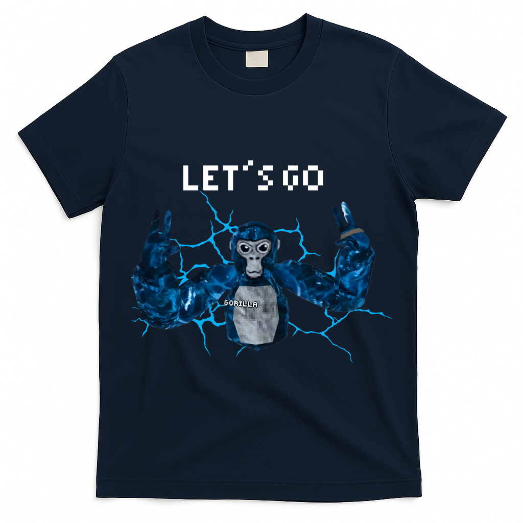 Let's Go Gorilla Gamer Meme T-Shirt