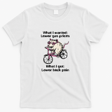 Lower gas prices Lower back pain opossum - White