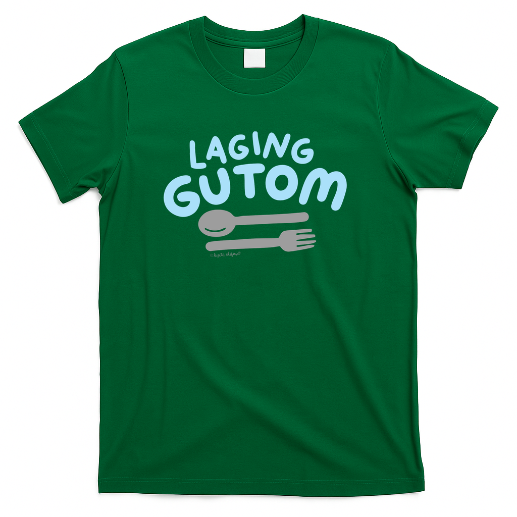 Laging Gutom Soft Blue - Green