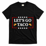 Let's Go Taco Trump T-Shirt - Black