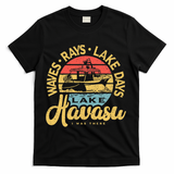 Lake Havasu Arizona Boat Sandbar Party Summer Vacation T-Shirt - Black