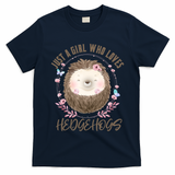 Loves Hedgehogs Forest Animal Cute Hedgehog  T-Shirt
