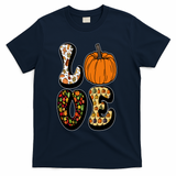 Love Halloween Pumpkin Cute T-Shirt - Navy