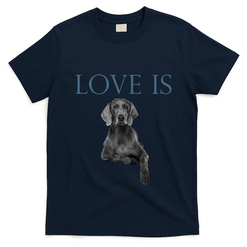 Love Is Weimaraner T-Shirt