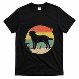 Labrador Lab Dog Yellow Black Labrador Retriever T-Shirt - Black