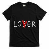 Lover Loser Halloween Horror Club T-Shirt - Black