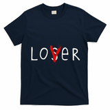 Lover Loser Halloween Horror Club T-Shirt - Navy Blue