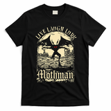Live. Laugh. Lurk Mothman T-Shirt - Black