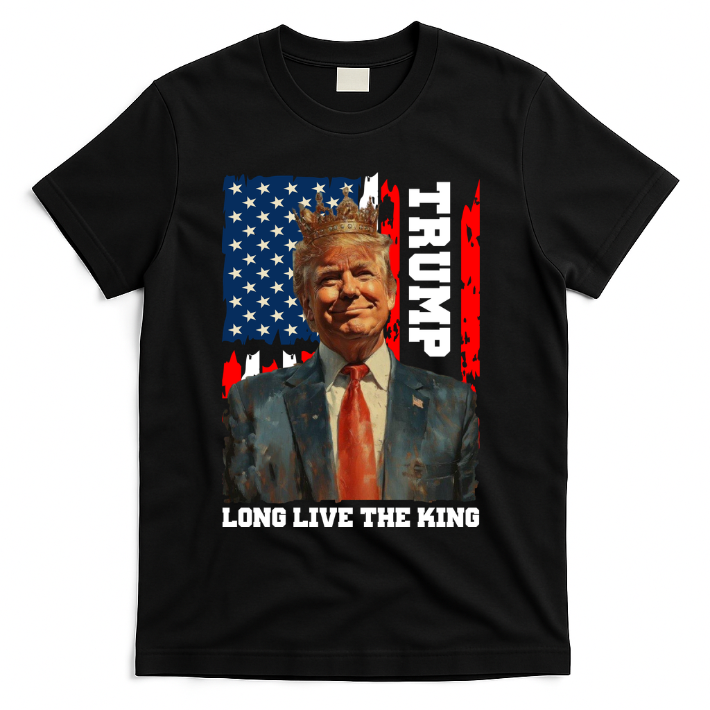 LONG LIVE THE KING TRUMP T-Shirt - Black
