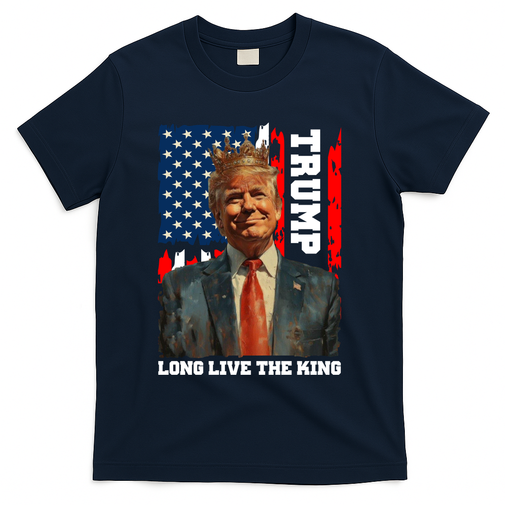 LONG LIVE THE KING TRUMP T-Shirt - Navy