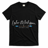 Lake Michigan Great Lakes Oars Graphic T-Shirt
