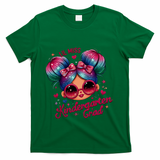 Lil Miss Kindergarten Grad Graduation Last Day Kindergarten T-Shirt - Green