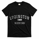 Ludington Michigan MI Vintage T-Shirt