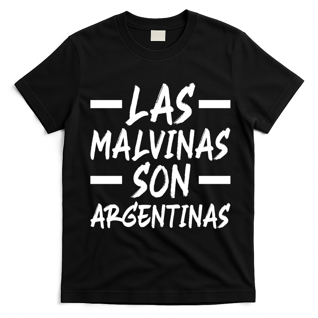 Las Malvinas Son Argentinas T-Shirt - Black