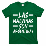 Las Malvinas Son Argentinas T-Shirt - Irish Green