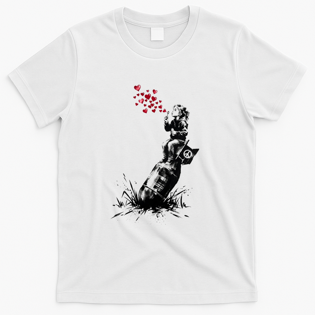 Love Not Bomb - White