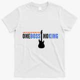 Land Of Hope And Dreams Tour One Boss No King T-Shirt - White