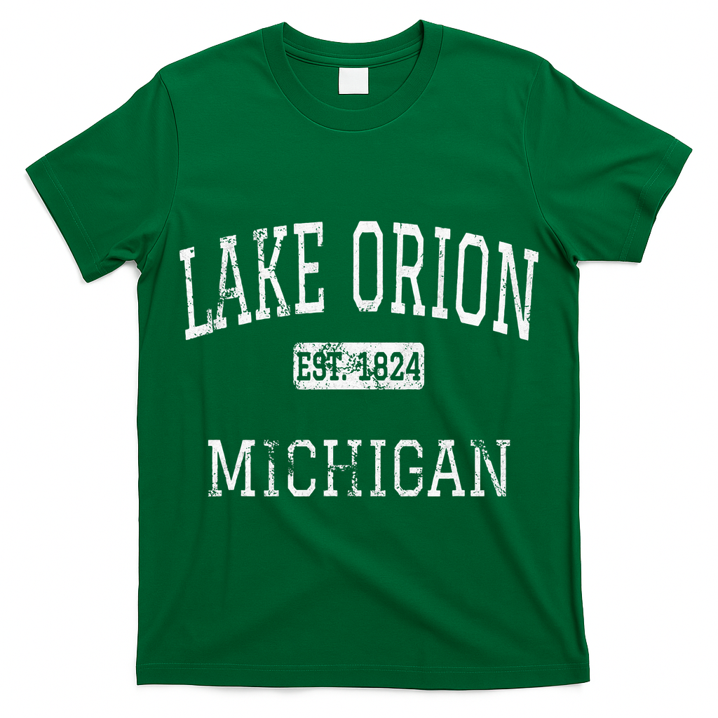 Lake Orion Michigan MI Vintage T-Shirt