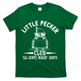 Little Pecker Club Woodpecker T-Shirt - Green