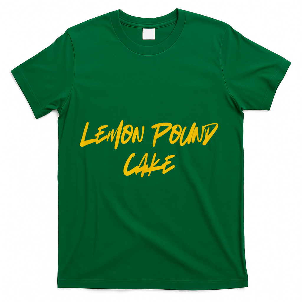 Lemon Pound Cake Meme T-Shirt - Green
