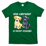 Labrador Pet Dog Funny T Gift Black Golden Yellow Lab T-Shirt - Irish Green