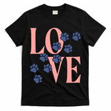 Love Paw Print T-Shirt