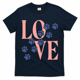Love Paw Print T-Shirt