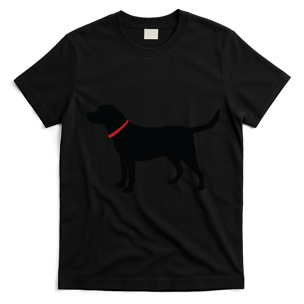 Labrador Retriever Black T-Shirt - Black
