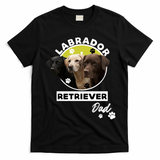 Labrador Retriever Dog Dad T-Shirt - Black