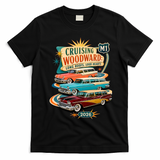 Long Roofs Loud Hearts Crusing Woodward 2026 M1 T-Shirt - Black