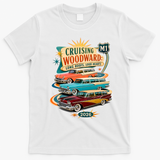 Long Roofs Loud Hearts Crusing Woodward 2026 M1 T-Shirt - White