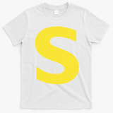 Letter S Funny Chipmunk Group Matching Halloween T-Shirt - White