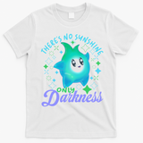 Luma Star Halloween Theres No Sunshine Only Darkness Luna Star T-Shirt - White