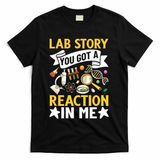 Lab Story Lab Week Medical Laboratory Technician Team  T-Shirt - Black