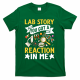 Lab Story Lab Week Medical Laboratory Technician Team  T-Shirt - Green