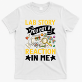 Lab Story Lab Week Medical Laboratory Technician Team  T-Shirt - White