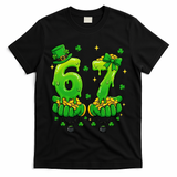 Lucky St Patrick's Day 67 Six Seven Drip Hands T-Shirt