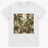 Leafy Serenity Unveiled - White