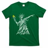 Liberty Throwing Flames T-Shirt - Green