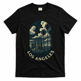 LA Vintage Los Angeles Skyline Retro  T-Shirt